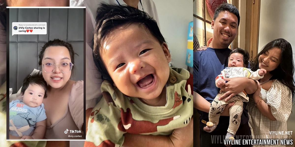 Adorable photos of Cong TV and Viy Cirtez's son, Baby Kidlat