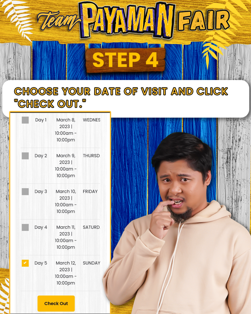 StepbyStep Guide on How to Buy Your Team Payaman Fair Tickets