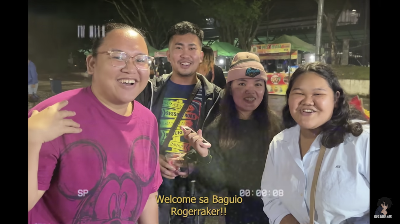 Roger Raker Girlfriend Roger Raker Takes Viewers on a Spontaneous Trip to Baguio City ...