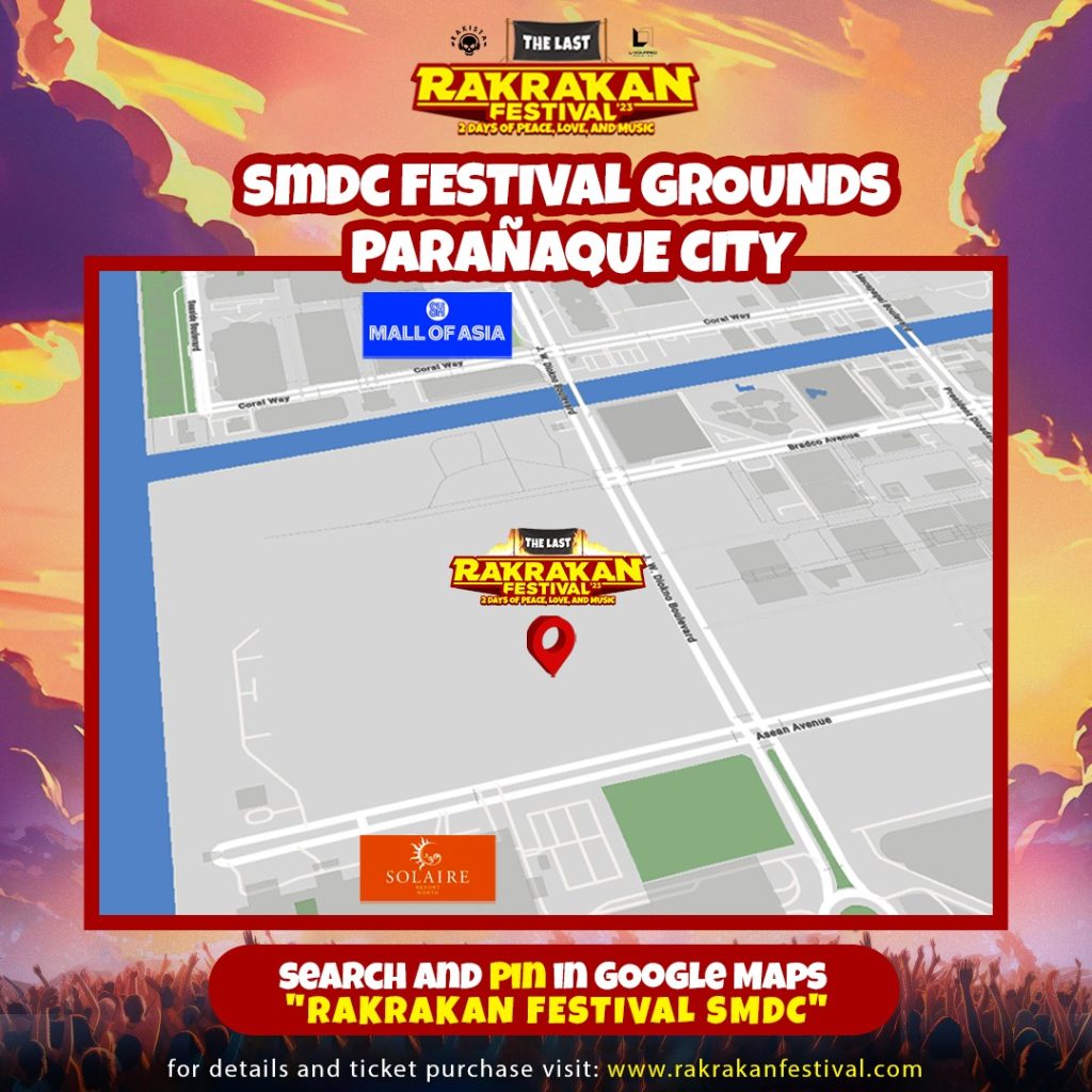 RAKRAKAN FESTIVAL 2023 OFFICIALLY ANNOUNCES THEIR FINAL BAND LINE-UPS